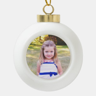 Personalise this Ball Ornament with your Photo