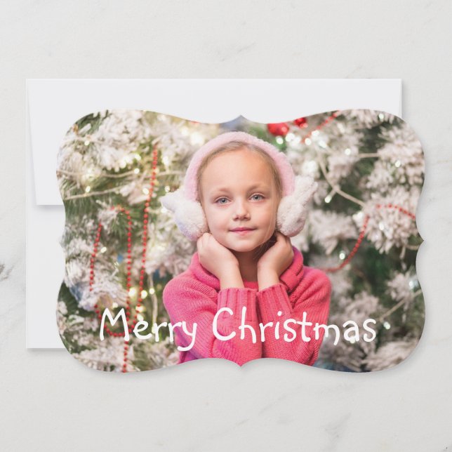 Personalise this Gorgeous Christmas Card (Front)