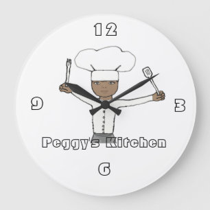 Personalise this kitchen Wall Clock