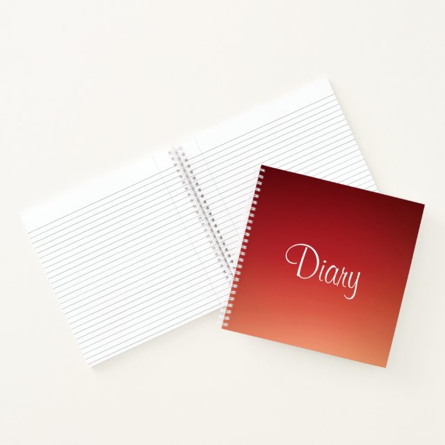 Personalise This Little Diary Notebook (Inside)