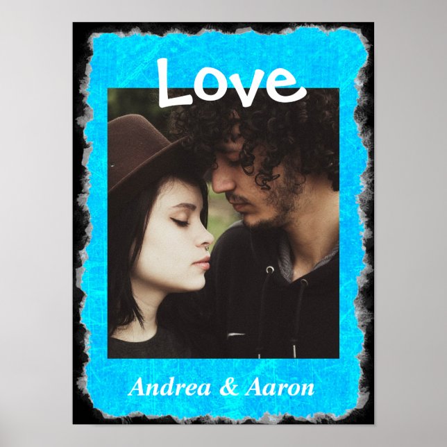 Personalise this "Love" Poster with Your Picture (Front)