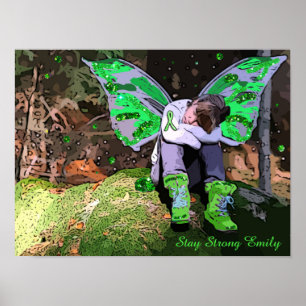 Personalise this Lyme Disease Warrior poster