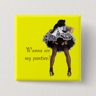 Personalise this Maid Button