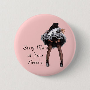 Personalise this Maid Button
