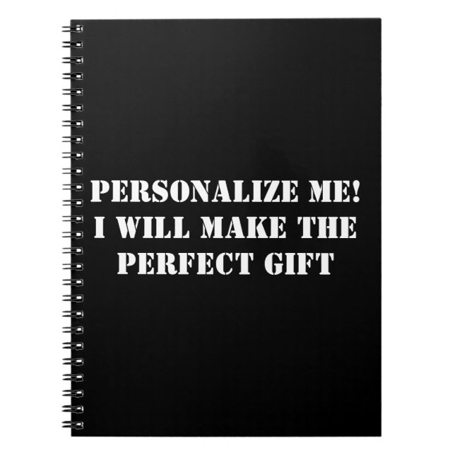 Personalise this notebook (Front)