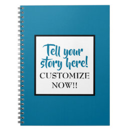 Personalise this notebook