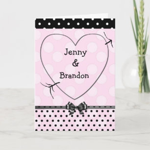 Personalise this Romantic  Couple's Card