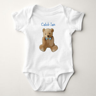 Personalise this Teddy Bear Baby One Piece Baby Bodysuit