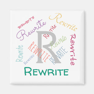Personalise this template, family name, magnet