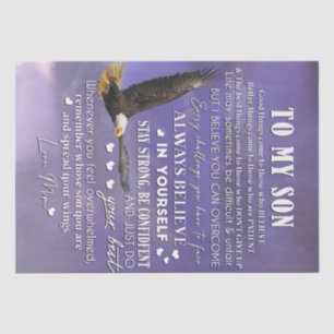 Personalise To My Son From Love Mum Gift Tissue Paper