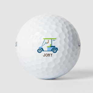 Personalise Unique Custom Best Golf Cart Monogram Balls