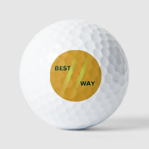 Personalise Unique Custom Golf Ball Designs
