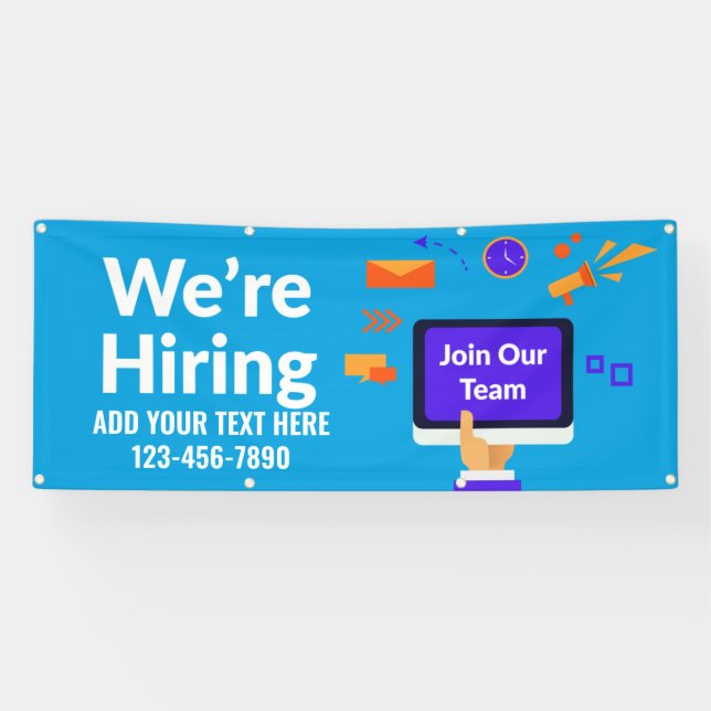 Personalise We're Hiring Join Our Team Large  Banner (Horizontal)