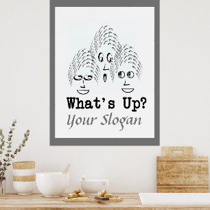 Personalise What's Up?  Poster