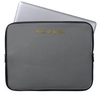 Personalise With Name Grey + Orange