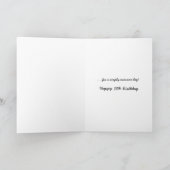 Personalise With Name~Happy 55th Birthday Wish Card (Inside)