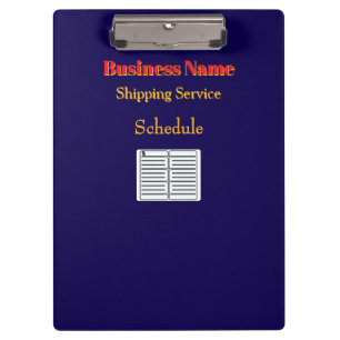 Personalise With Name Shipping Service Clipboard