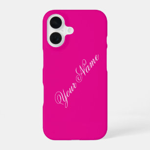Personalise With Your Name iPhone 16 Case