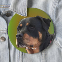 Personalise with Your Photo or Rottweiler & Name