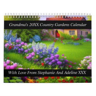 Personalise With Your Photos & Messages (Any Year) Calendar