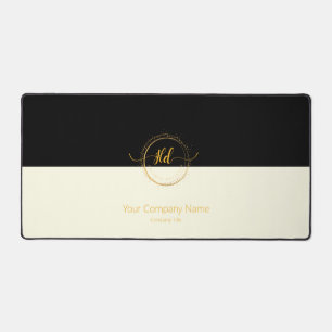 Personalise Your Company Name and Logo Desk Mat