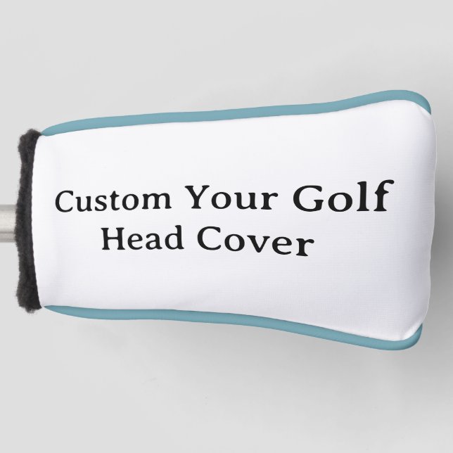  Personalise Your Golf Head Cover (Front)
