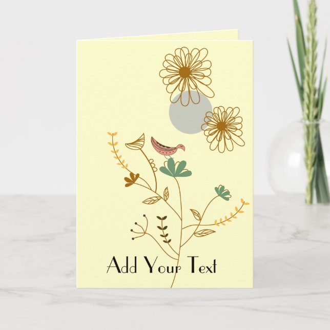 Personalise Your Greeting Card (Front)