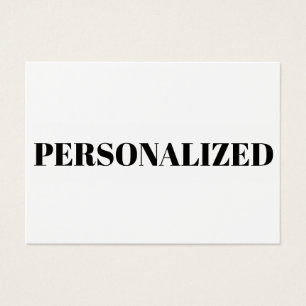 Personalise Your Own