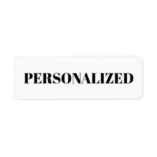 Personalise Your Own
