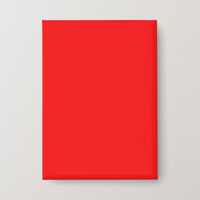 Personalise Your Own 2.5" x 3.5" Red Rectangle (Front)