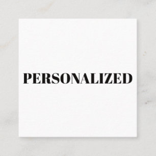 Personalise Your Own Discount Card