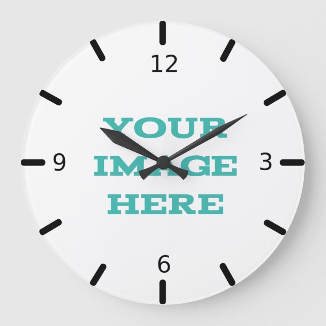 Personalise Your Own Large Clock (Front)