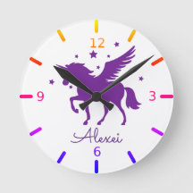 Personalise Your Own Magical Purple Unicorn