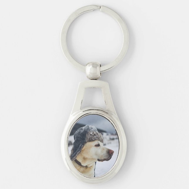  Personalise Your Own Pet Photo   Key Ring (Front)
