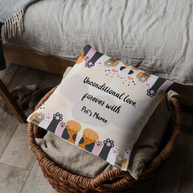 Personalise Your Pet Lover's Pillow  (Creator Uploaded)