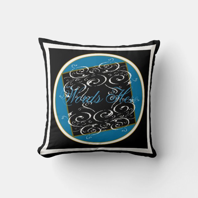 Personalise your Sentiment Pillow (Front)