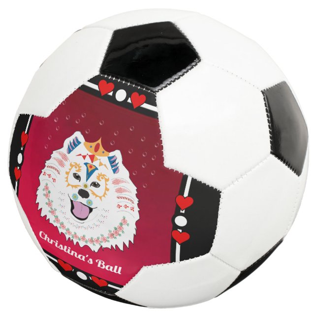 Personalise Your  Soccer Ball; Kid-Friendly  Sammy Ball (Three Quarter)