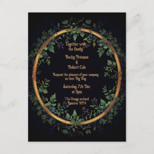 Personalise your Wedding invitation Postcard