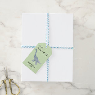 Personalise You're Dino-mite Dinosaur Gift Tag