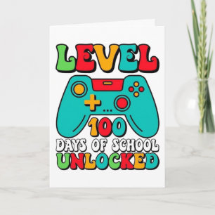 Personalised 100 Day of School  Card