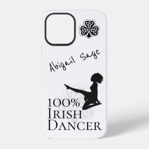 Personalised 100% Irish Dancer Soft Shoe Dance iPhone 12 Case