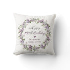 Personalised 100th Birthday Gift Purple Lilac