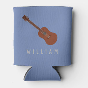 Personalised 12-String Guitar Can Cooler