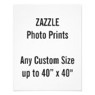 Personalised 12” x 16" Photo Print, or custom size