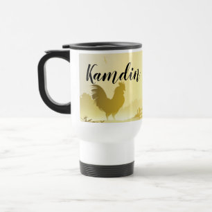 Personalised 15 ounce coffee mug Sunny Morning Far