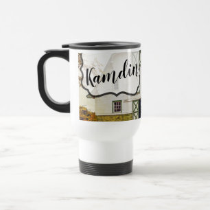 Personalised 15 ounce coffee mug Sunset Barn Count