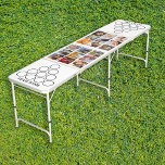 Personalised 18 Photo Collage Family Beer Pong Table<br><div class="desc">This isn't just a beer pong table,  it's a canvas for your memories. Personalise with team names,  18 photos,  and custom colours and font styles. Perfect for any celebration—from Christmas and birthdays to engagements and weddings—our table can be uniquely yours. Click 'customise further' to let your creativity shine.</div>