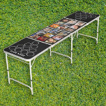 Personalised 18 Photo Collage Family Beer Pong Table<br><div class="desc">This isn't just a beer pong table,  it's a canvas for your memories. Personalise with team names,  18 photos,  and custom colours and font styles. Perfect for any celebration—from Christmas and birthdays to engagements and weddings—our table can be uniquely yours. Click 'customise further' to let your creativity shine.</div>