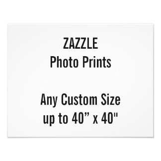 Personalised 18” x 14" Photo Print, or custom size Print
