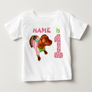 Personalised 1st Birthday Shirts for Girls